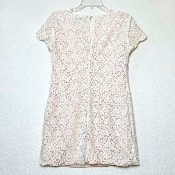 Aritzia Talula OJI White Lace Mini Dress Sz. Small - Picture 5 of 9